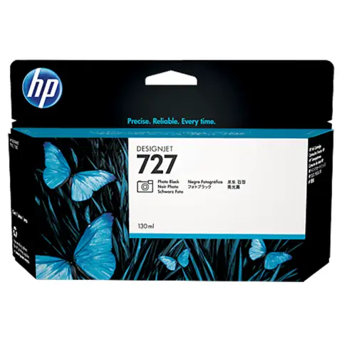 HP B3P23A - Tusz fotograficzny czarny HP 727 do HP DesignJet T-920, T-930, T-1500, T-1530, T-2500, T-2530